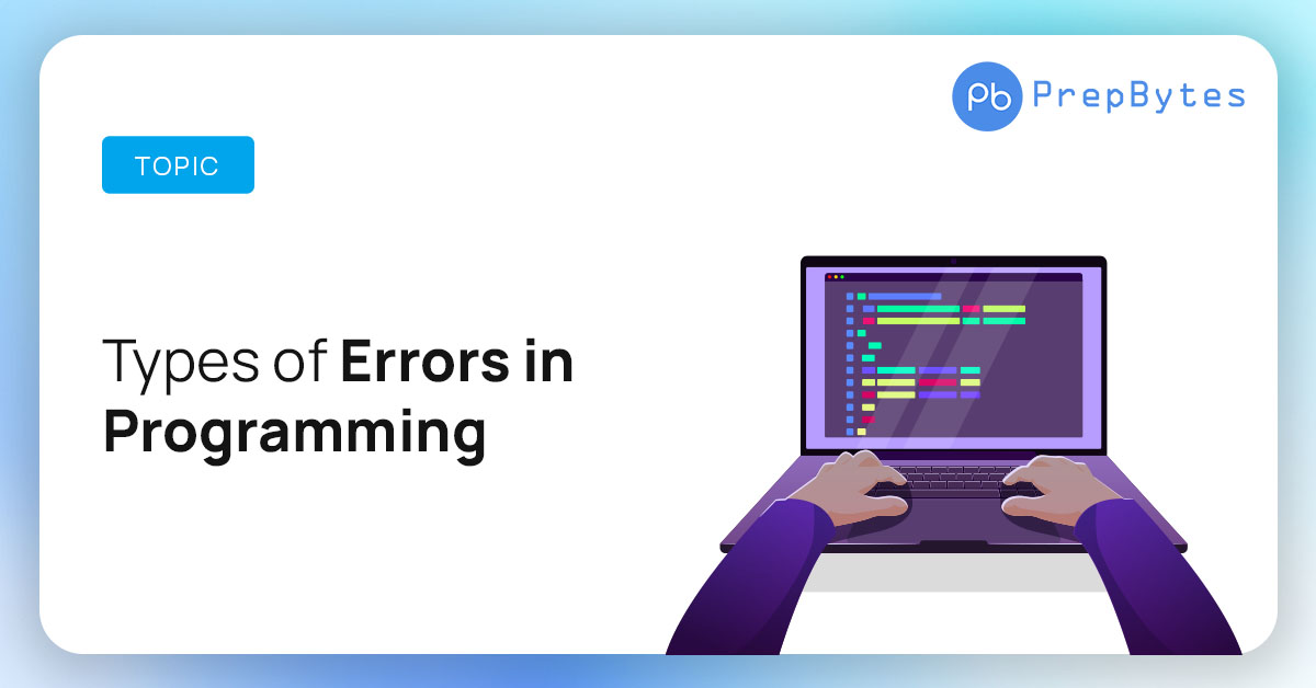 Types of errors in programming